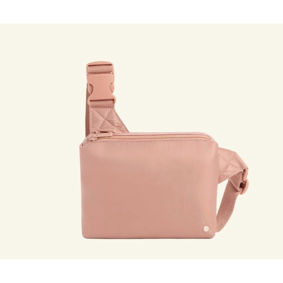STATE Lorimer Latte Pink Crossbody Bag NWT - Picture 1 of 3
